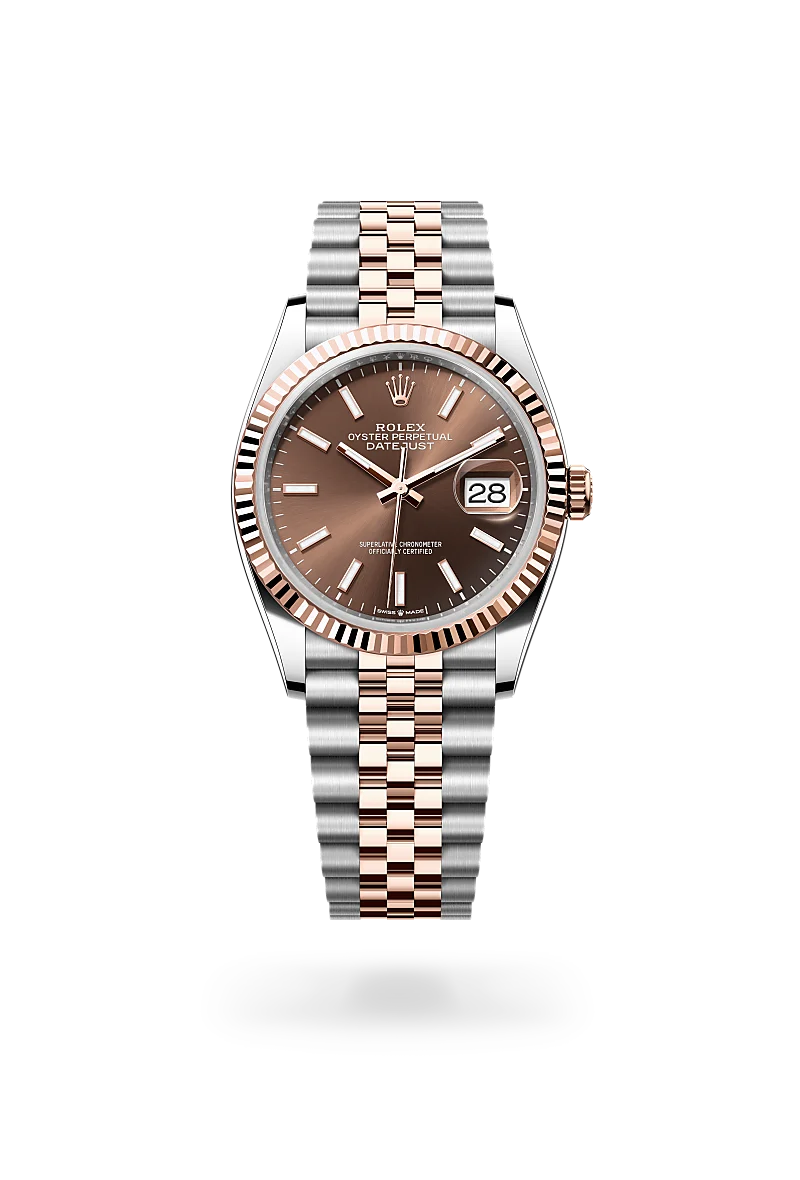 Rolex Datejust 36 Everose Gold Rolesor Oystersteel, M126231-0043